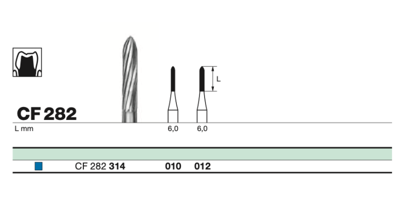 Бор твс D+Z /CF 282 314.010